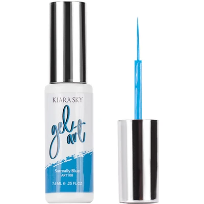 Kiara Sky Gel Art Geelimaali, Surreally Blue