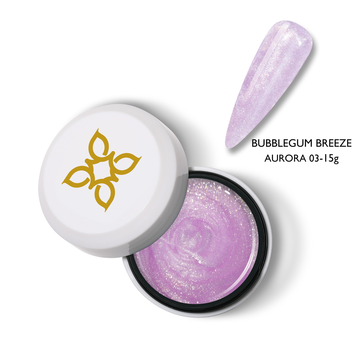 Bluesky Aurora Builder Gel Rakennegeeli, Bubblegum Breeze 03