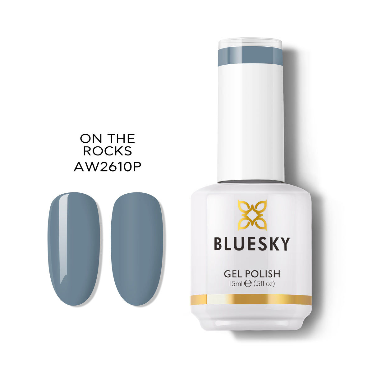 Bluesky Gel Polish, On The Rocks