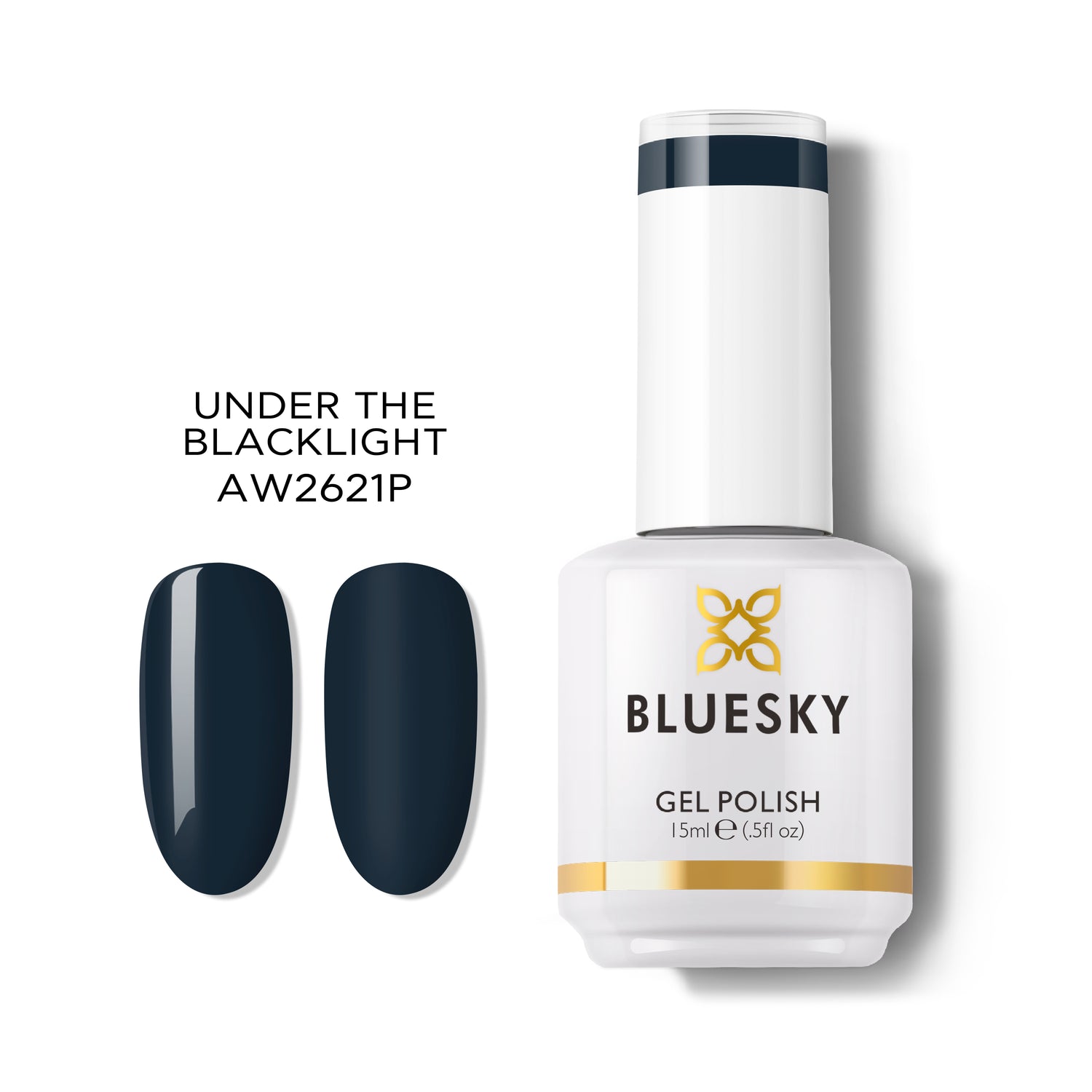 Bluesky Gel Polish, Under The Blacklight