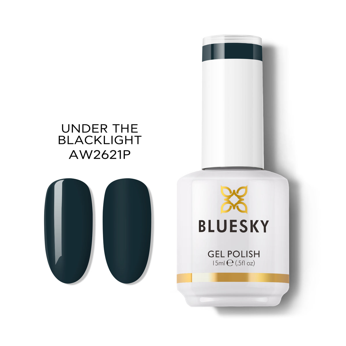 Bluesky Gel Polish, Under The Blacklight