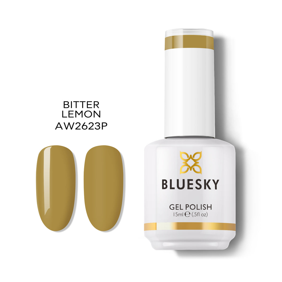 Bluesky Gel Polish, Bitter Lemon