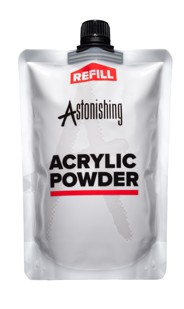 Astonishing Nails Akryylipulveri, Soft White