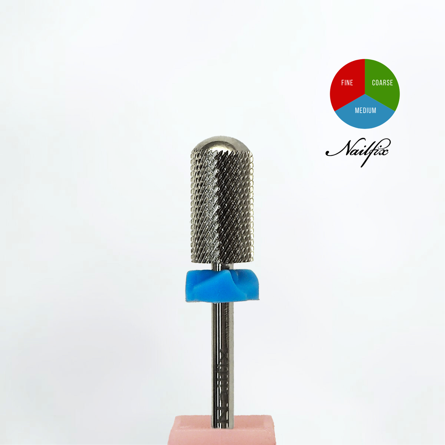 Nailfix Poranterä Barrel Smooth Top, Hopea