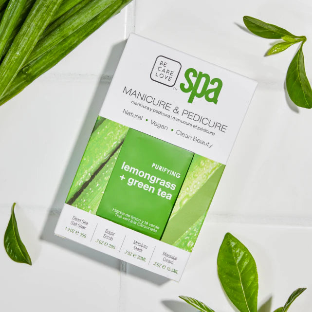 BCL Spa 4-in-1 Packet Box, Lemongrass + Green Tea