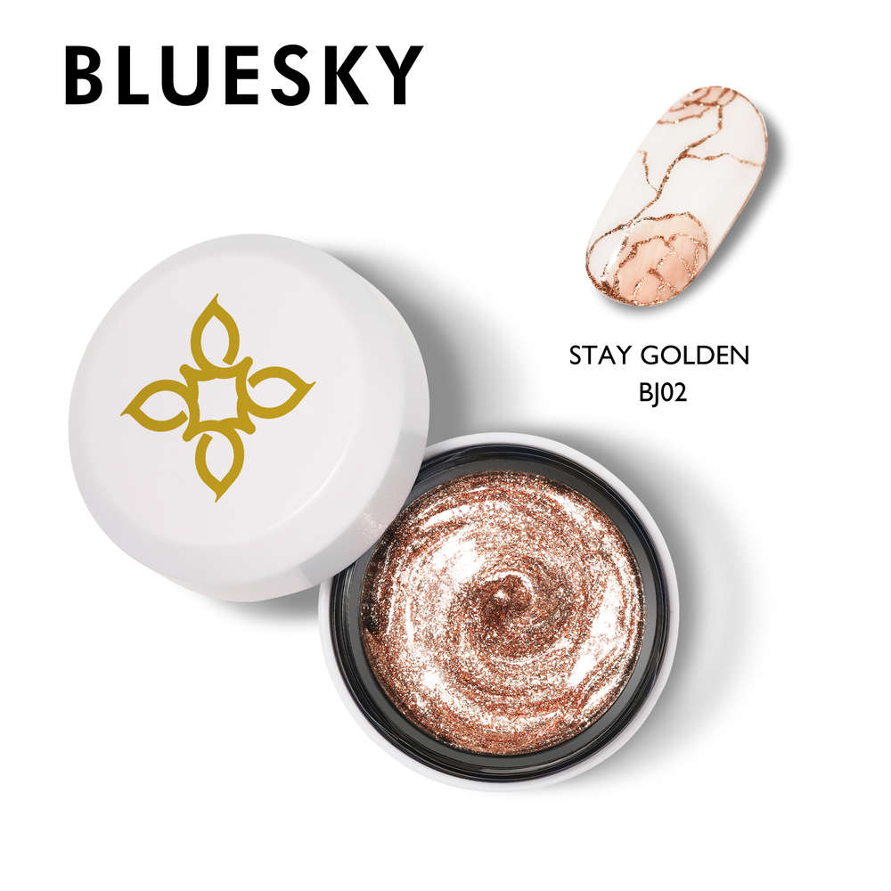 Bluesky Sparkling Metallic Geelimaali, Stay Golden