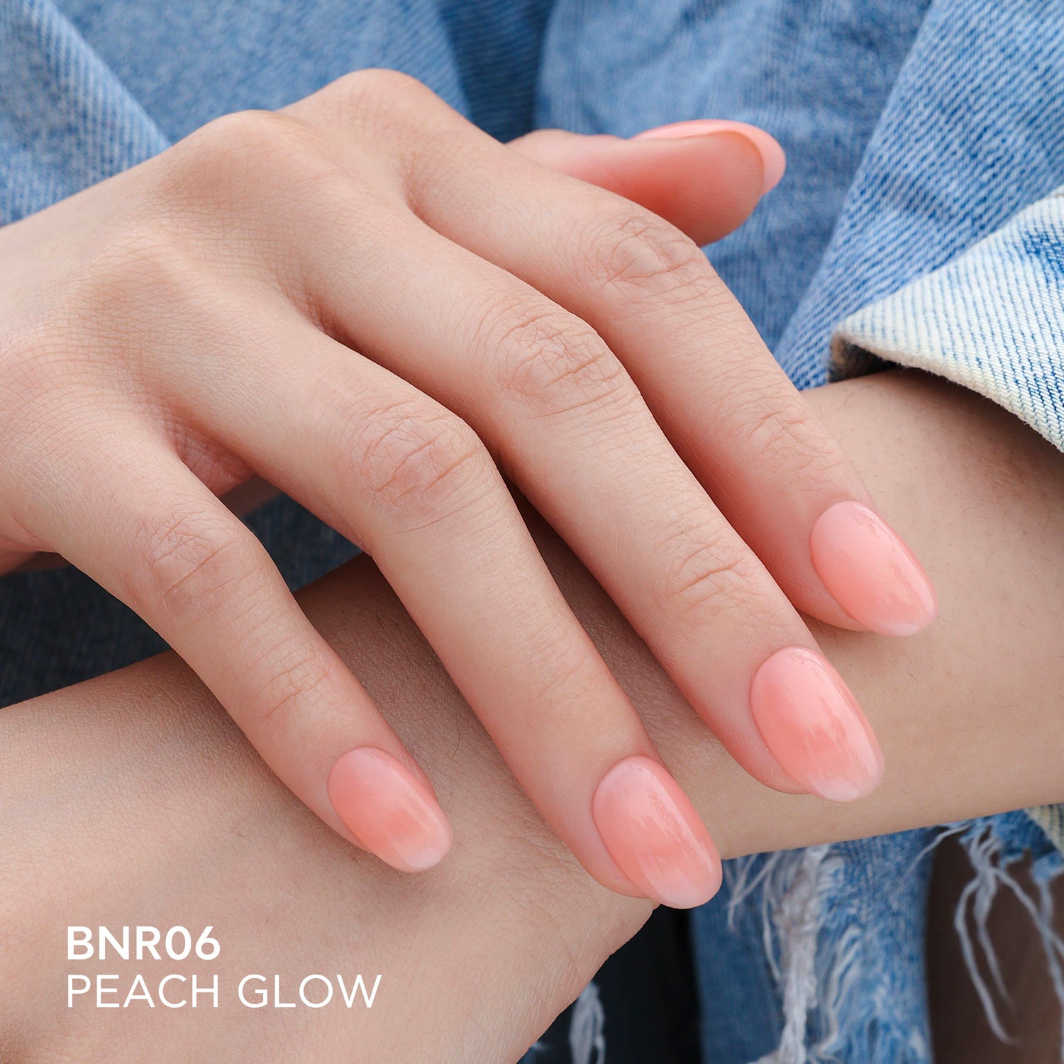 Bluesky Nourishing Rubber Base Gel Base Lacquer, Peach Glow