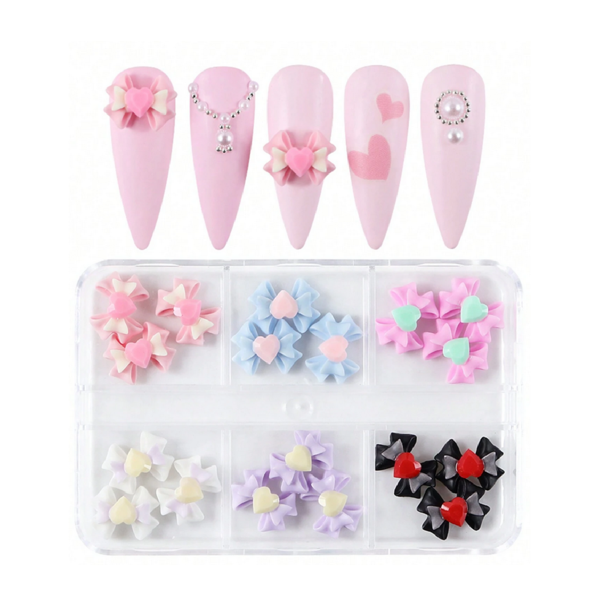 Decorative box, Bows 4