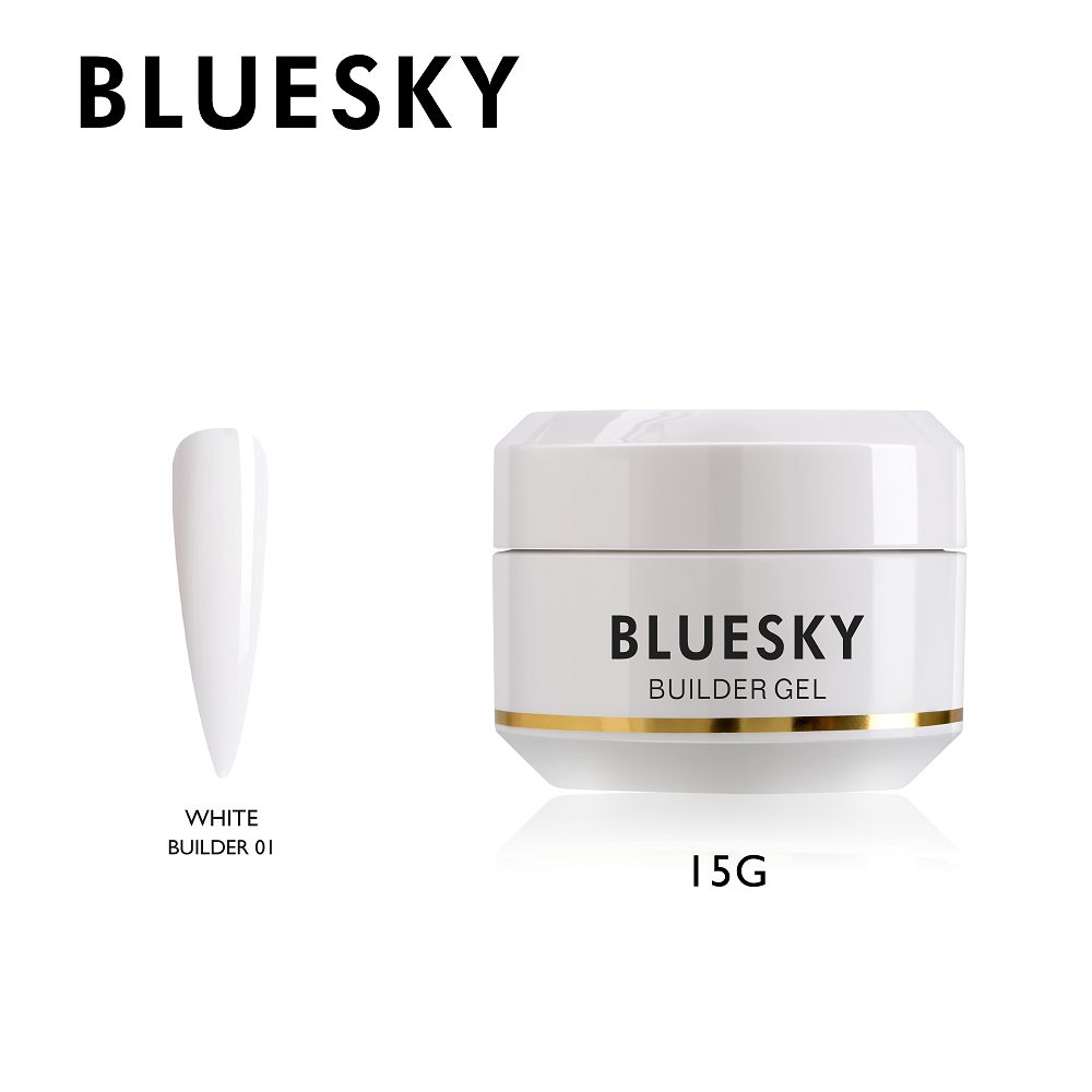 Bluesky Builder Gel Rakennegeeli, White