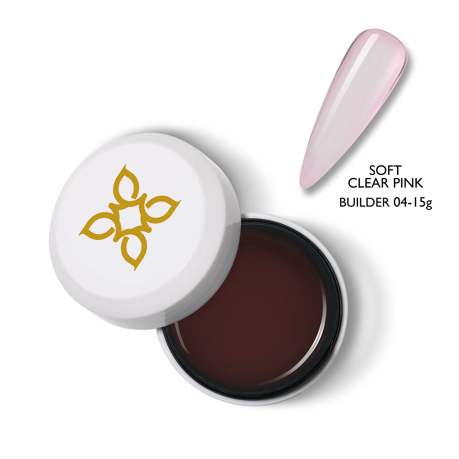 Bluesky Builder Gel, Soft Clear Pink