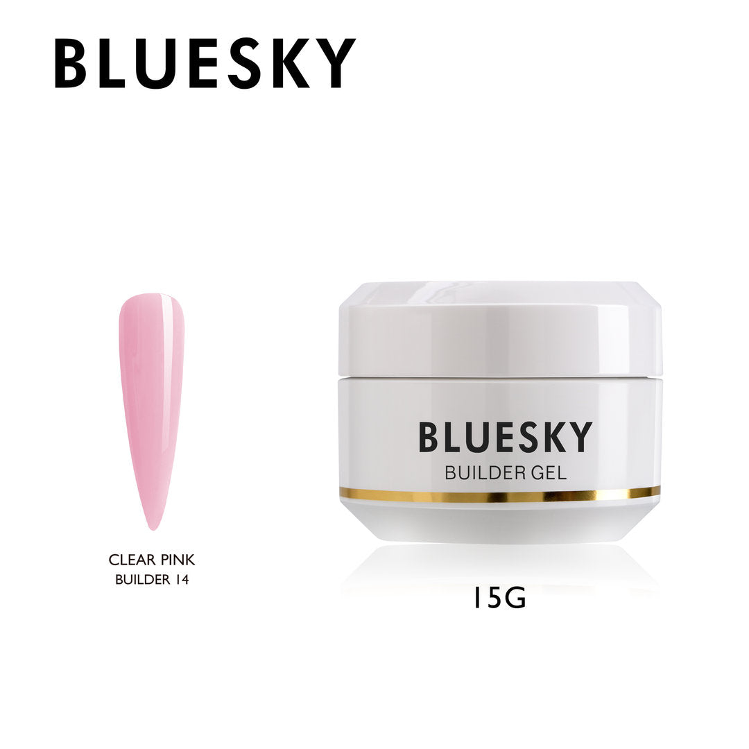 Bluesky Builder Gel Rakennegeeli, Clear Pink