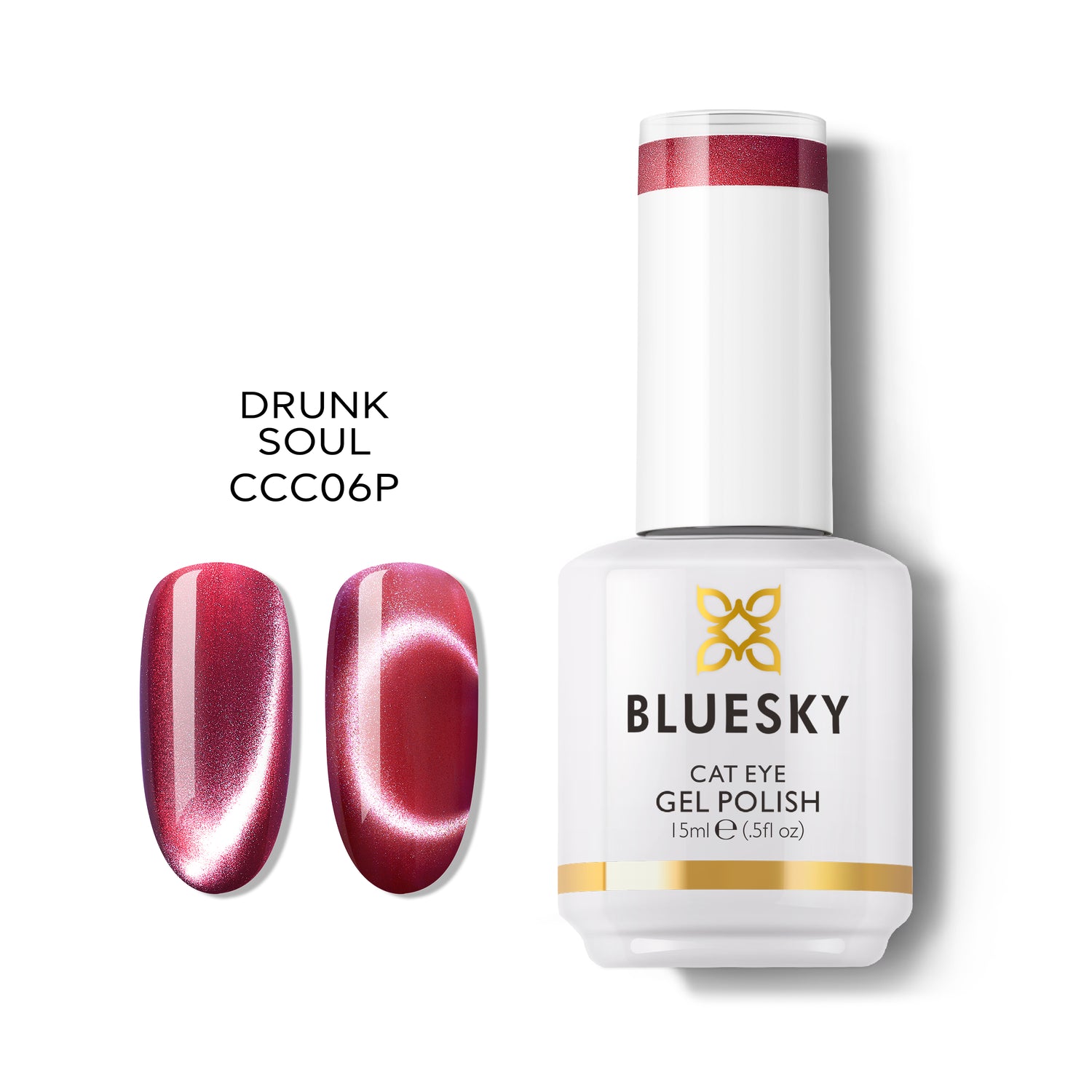 Bluesky Magnetic Gel Polish, Drunk Soul