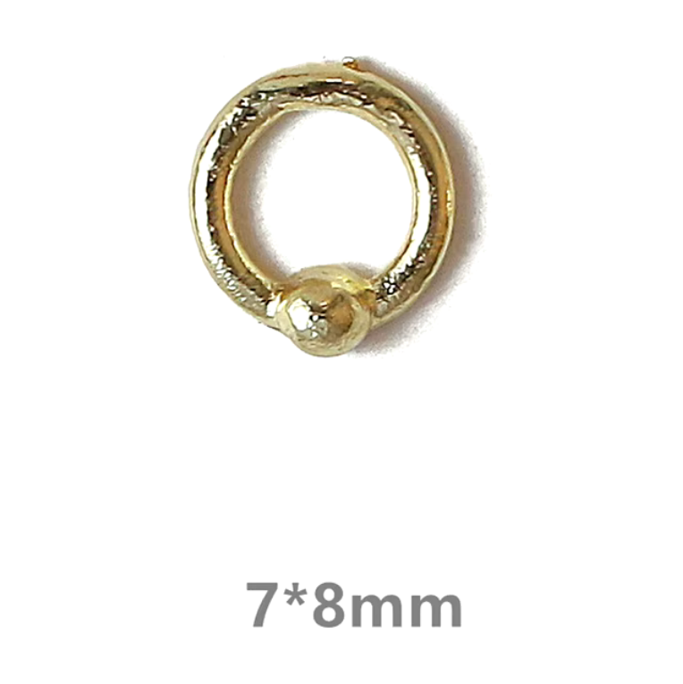 Kynsikoriste, Closure Ring, Kulta 6 kpl