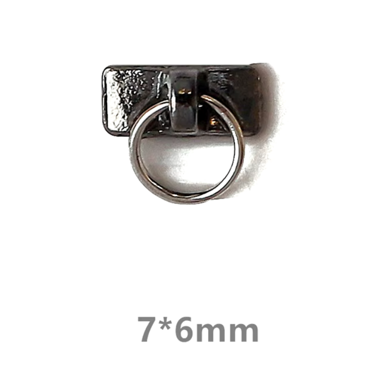 Nail decoration, Collar Black 6 pcs