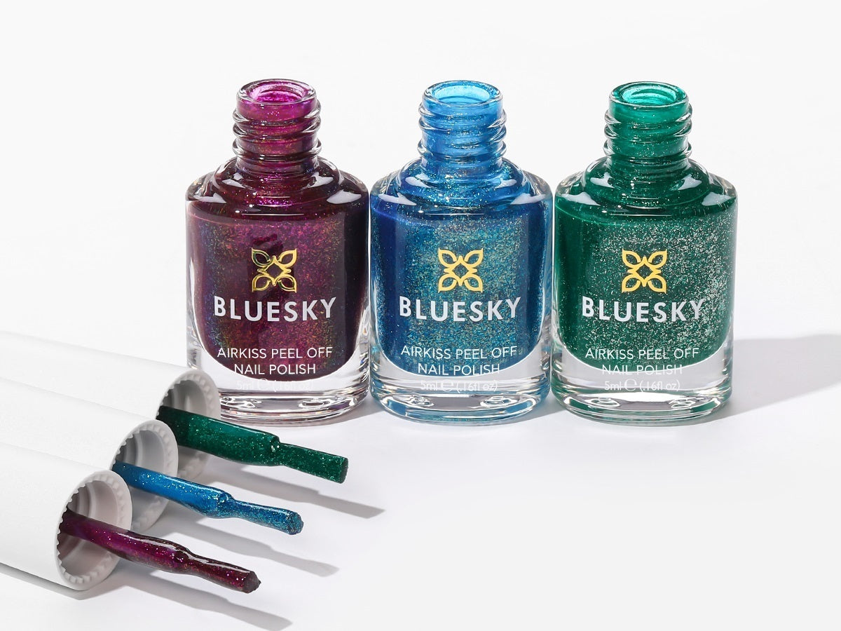Bluesky Airkiss Peel Off Nail Polish Set, Cosmic Space