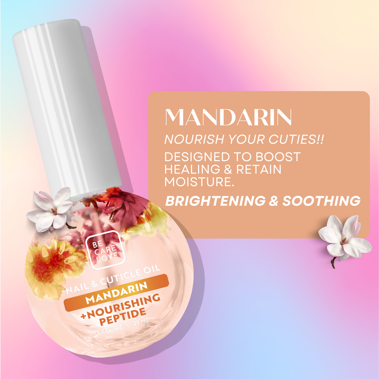 BCL Spa Nourishing Peptide Kynsinauhaöljy, Mandarin