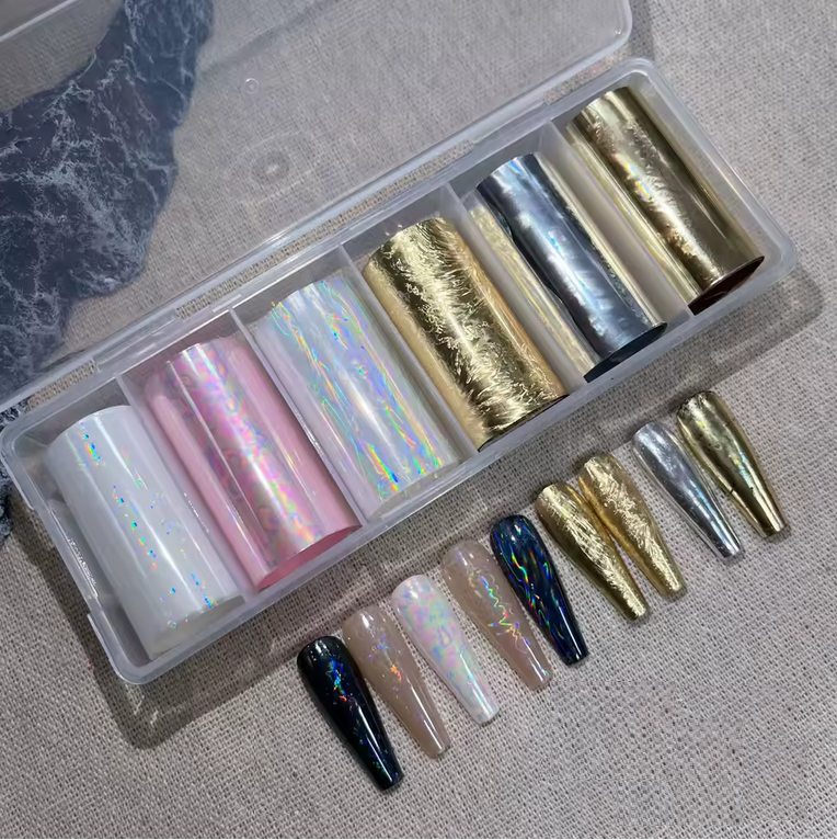 Siirtofoliosetti, Iridescent