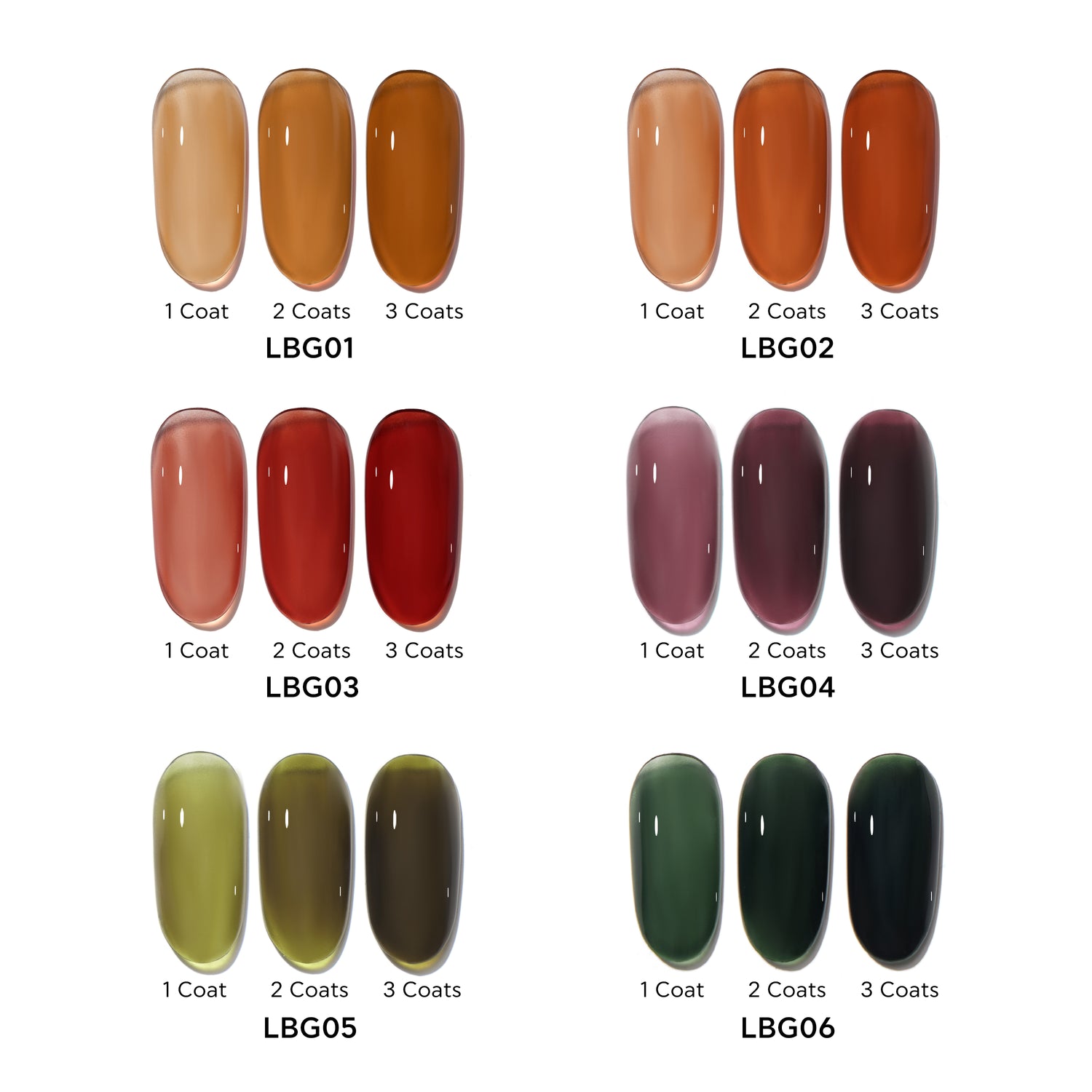 Bluesky Gel Polish, Amberina