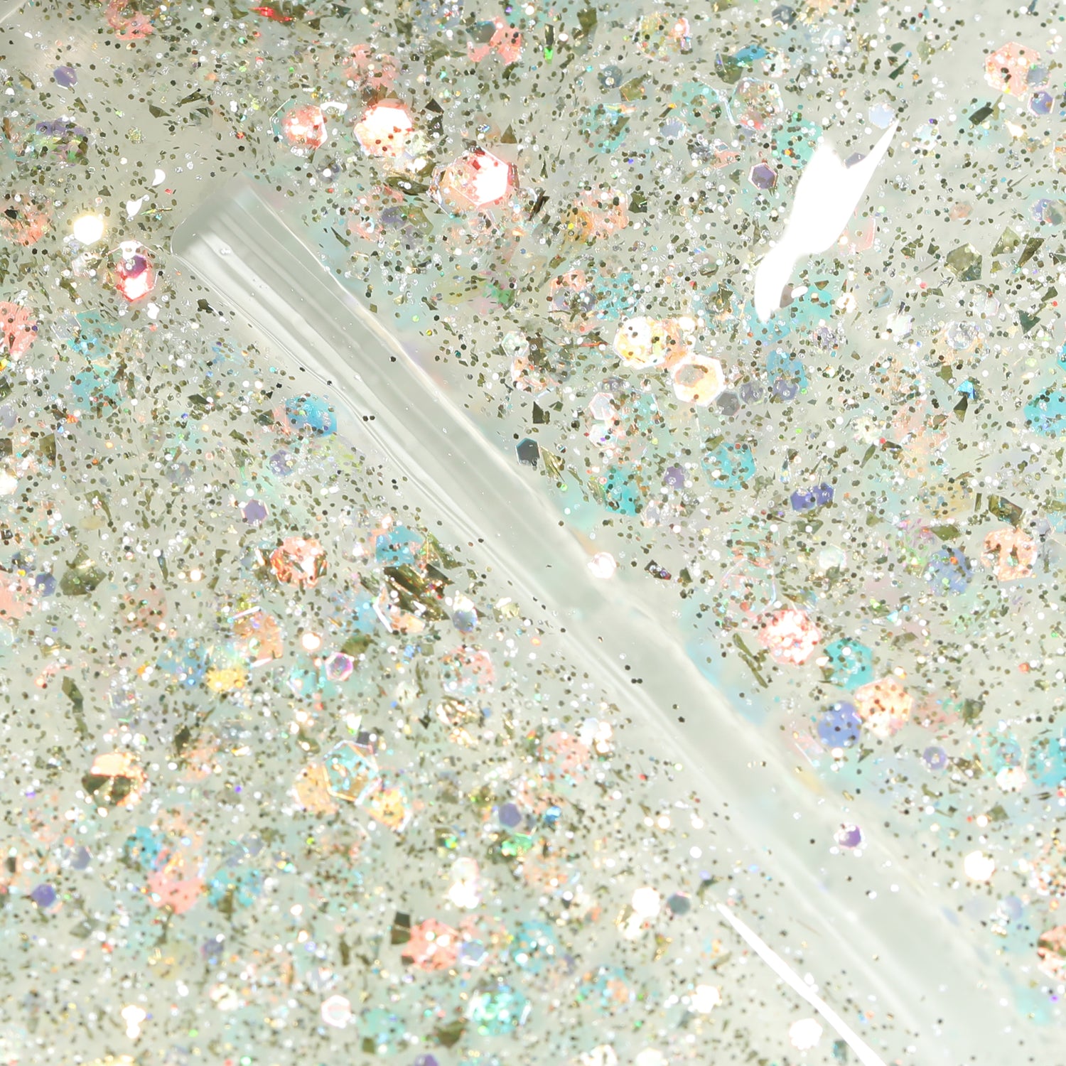 Bluesky No Wipe Glitter Gel Top Coat, GTC08