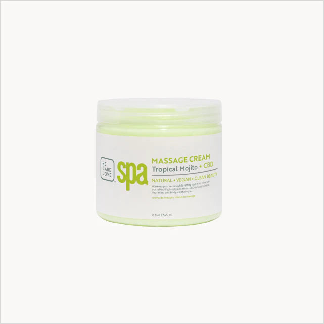 BCL Spa Massage Cream, Tropical Mojito + CBD