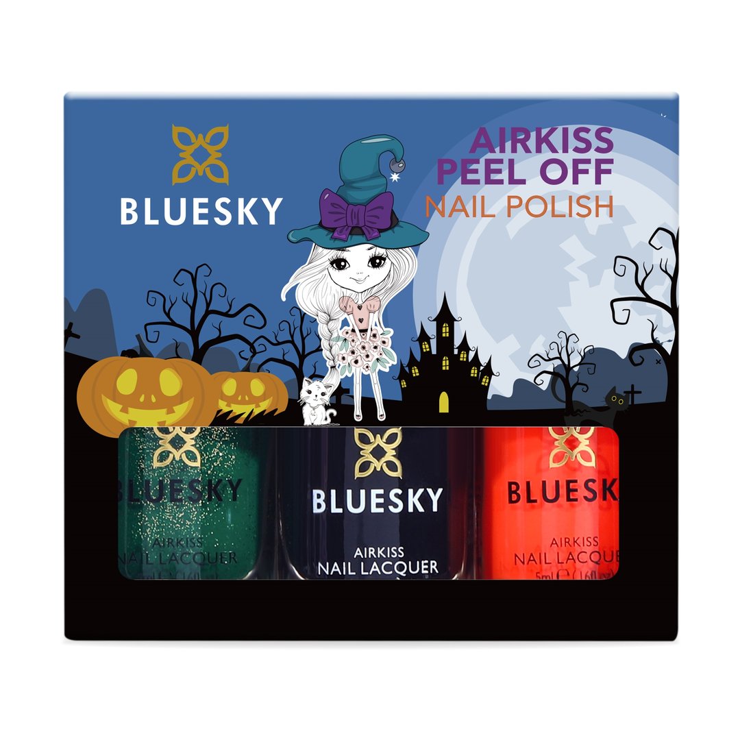 Bluesky Airkiss Peel Off Kynsilakkasetti Halloween