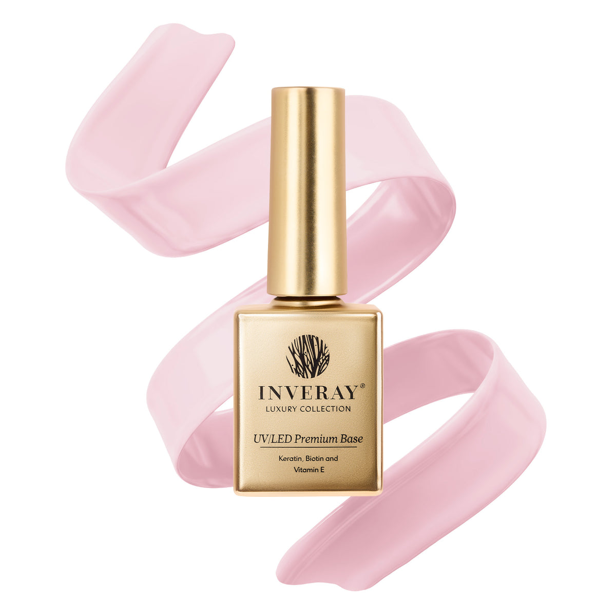 Inveray Luxury Premium Rubber Base Geelialuslakka, Celebration Blush