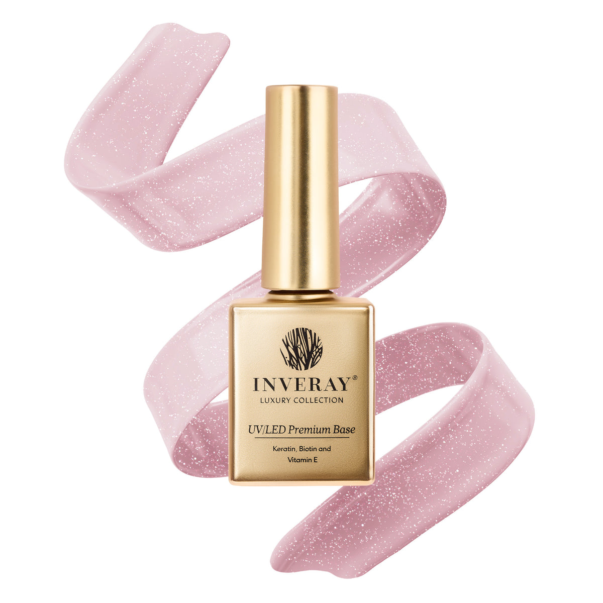 Inveray Luxury Premium Rubber Base Geelialuslakka, Princess Glow