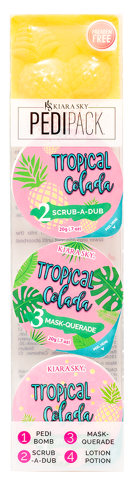 Kiara Sky Pedi Pack Pedikyyrisetti, Tropical Colada