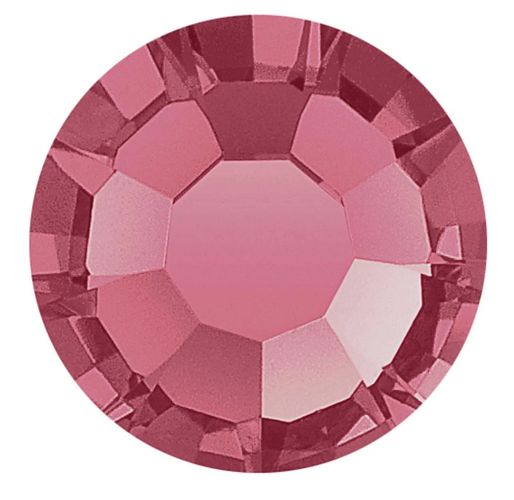 Koristekristallit Rose 100 kpl