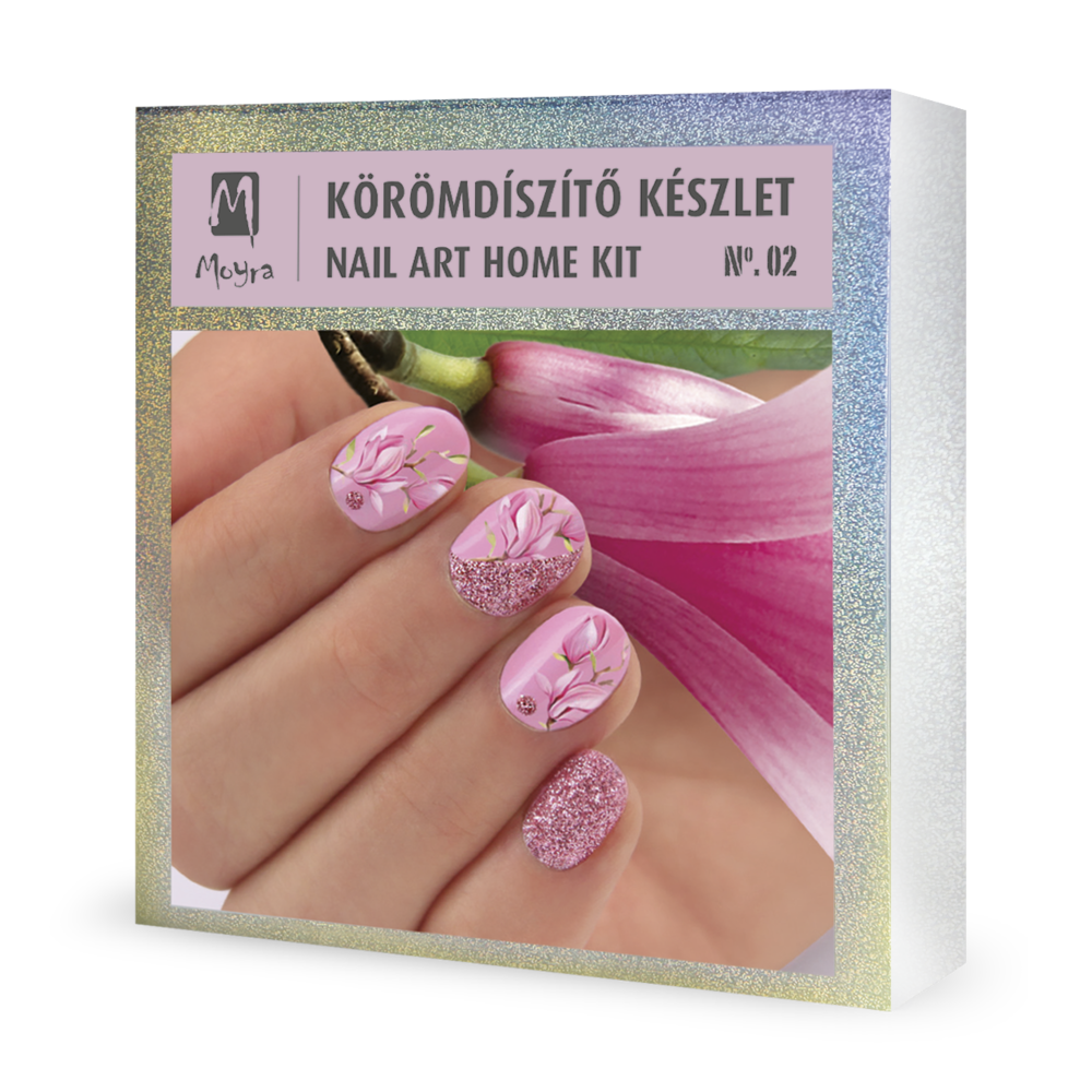 Moyra Nail Art Home Kit No.2 Kynsien koristelusetti