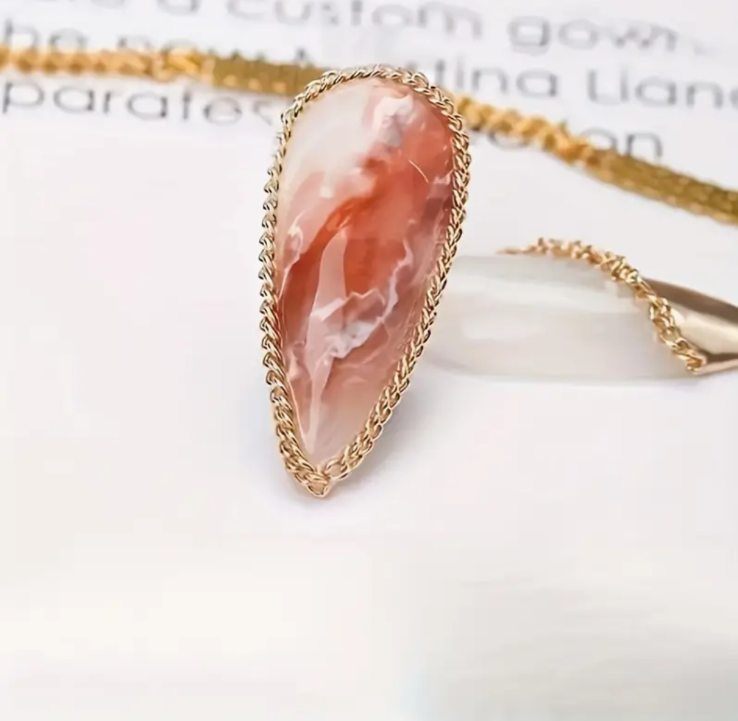 Nail decoration, Chain Gold 100 cm