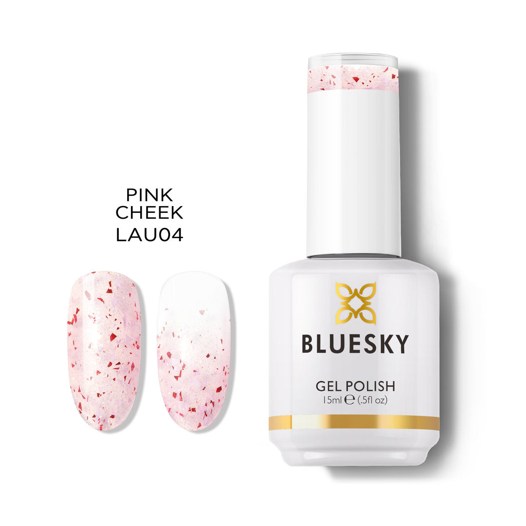 Bluesky Geelilakka, Aurora Flake Pink Cheek