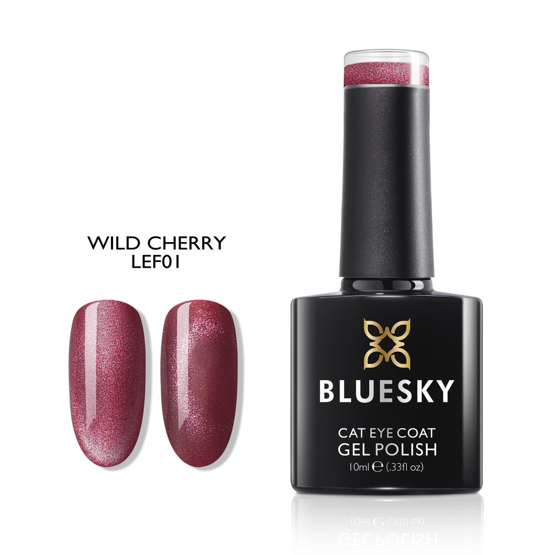 Bluesky Magnetic Gel Polish, Wild Cherry