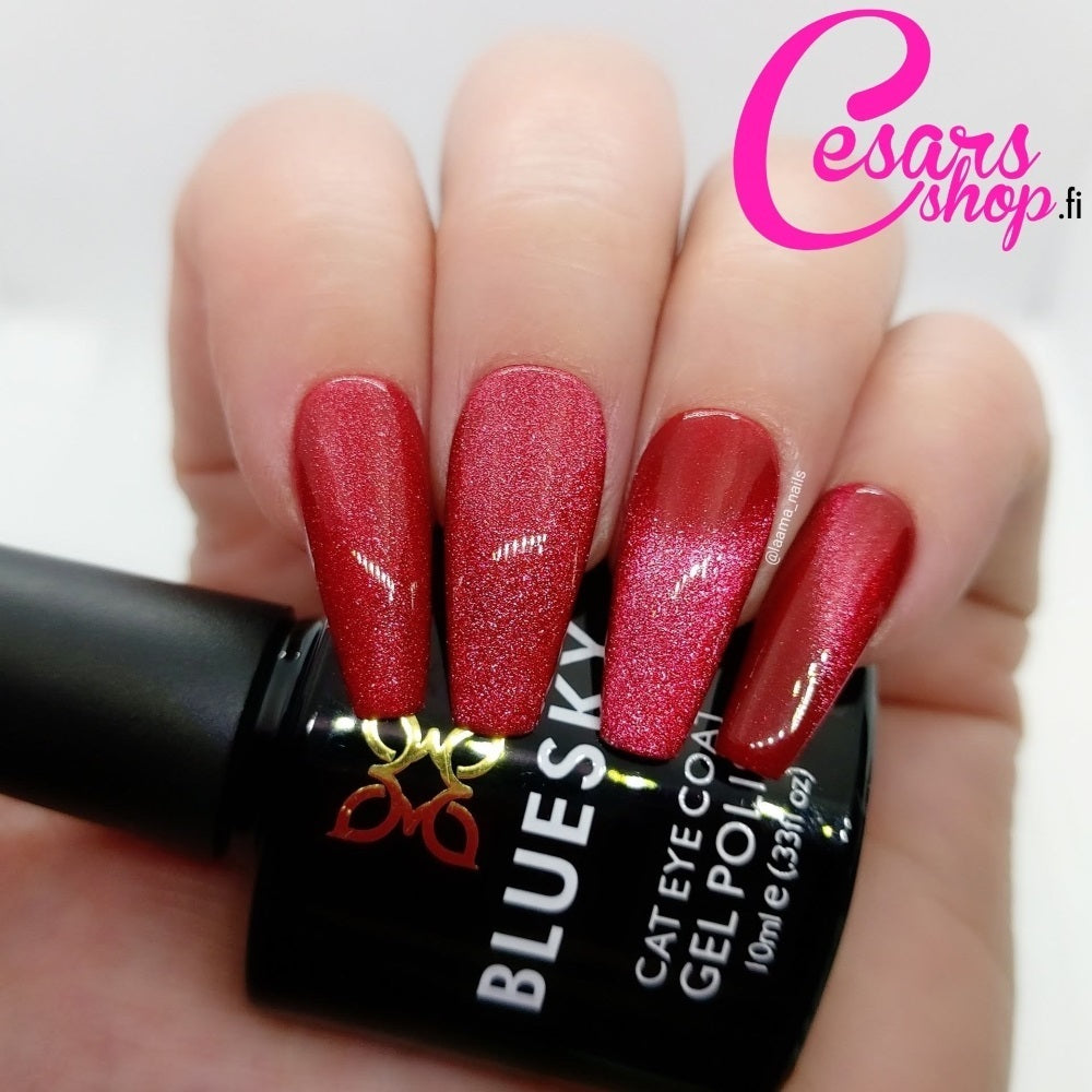 Bluesky Magnetic Gel Polish, Wild Cherry
