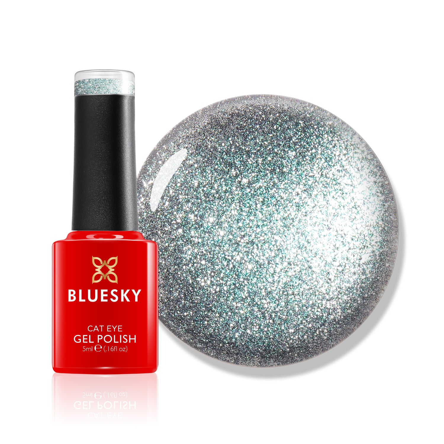 Bluesky Magnetic gel polish, Diamond Dust
