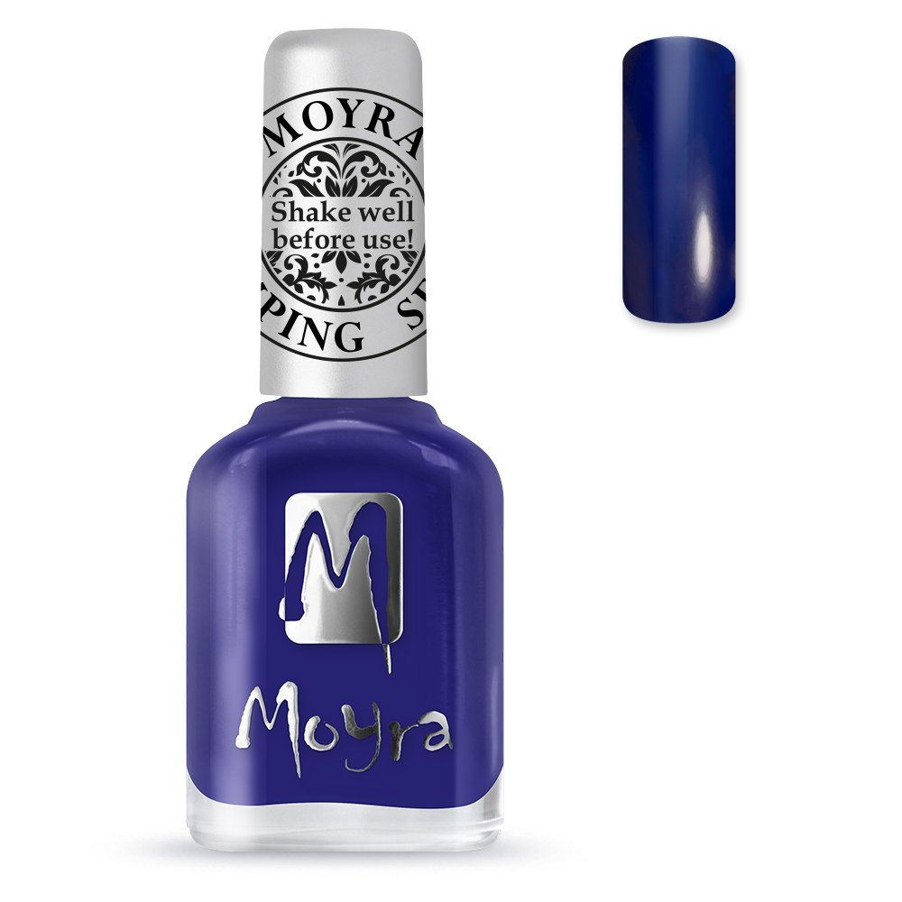 Moyra Stamping Polish, Blue