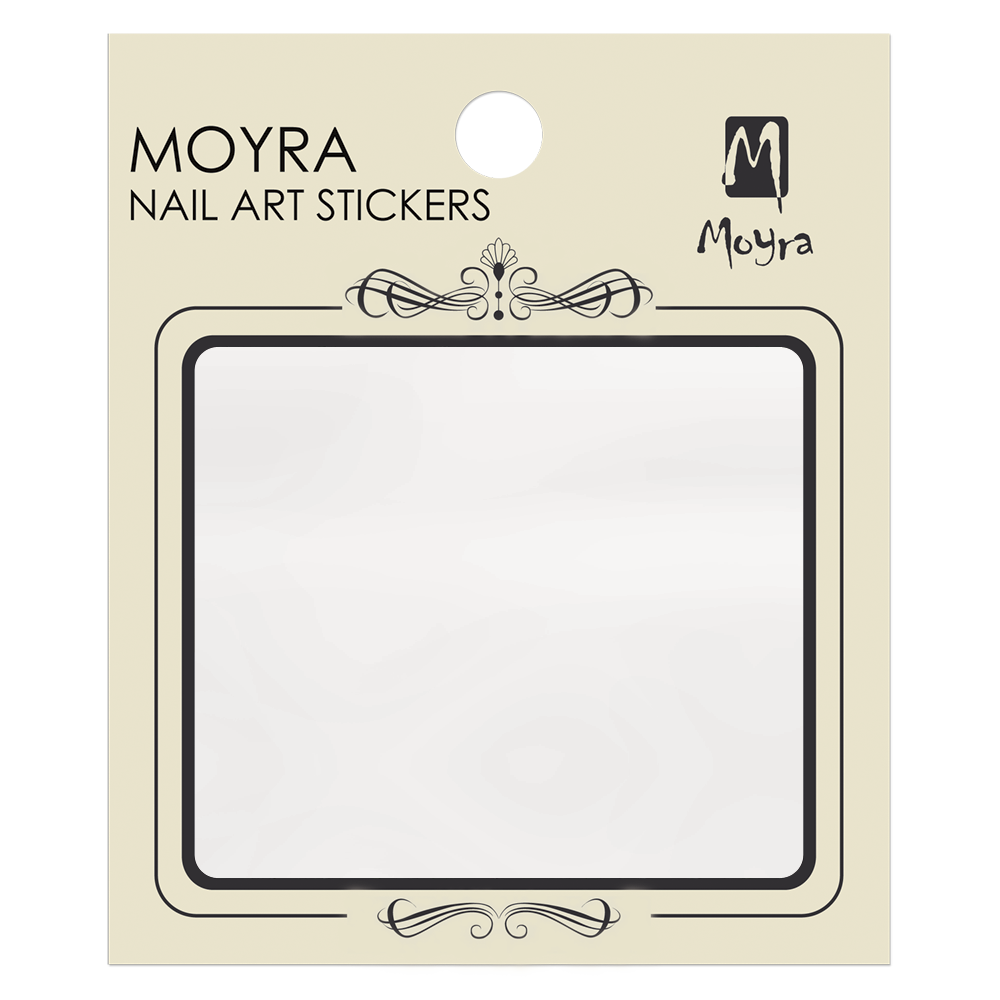 Moyra Transparent Nail Art Sticker Kynsitarrapohja