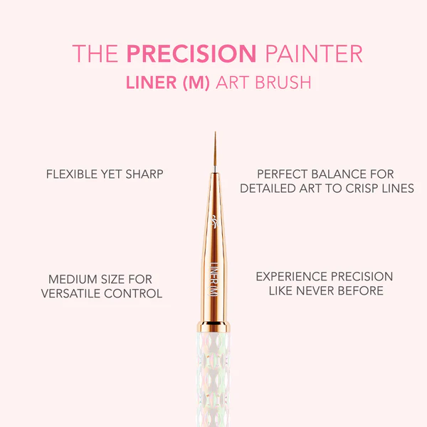 Kiara Sky Nail Art Brush Sivellin, M Liner