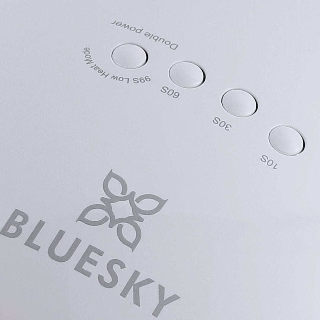 Bluesky 48W UV/LED-Lamppu Näytöllä, Valkoinen