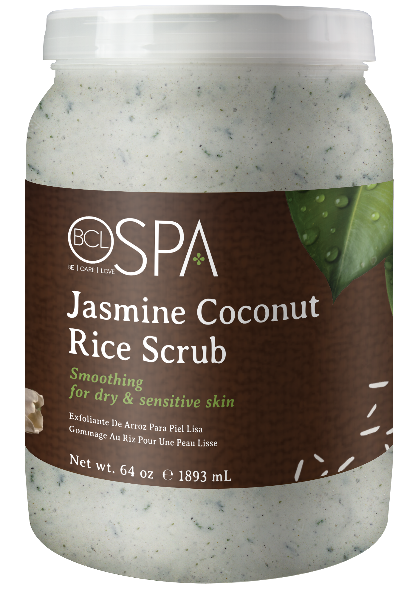 BCL Spa Rice Scrub, Jasmine + Coconut