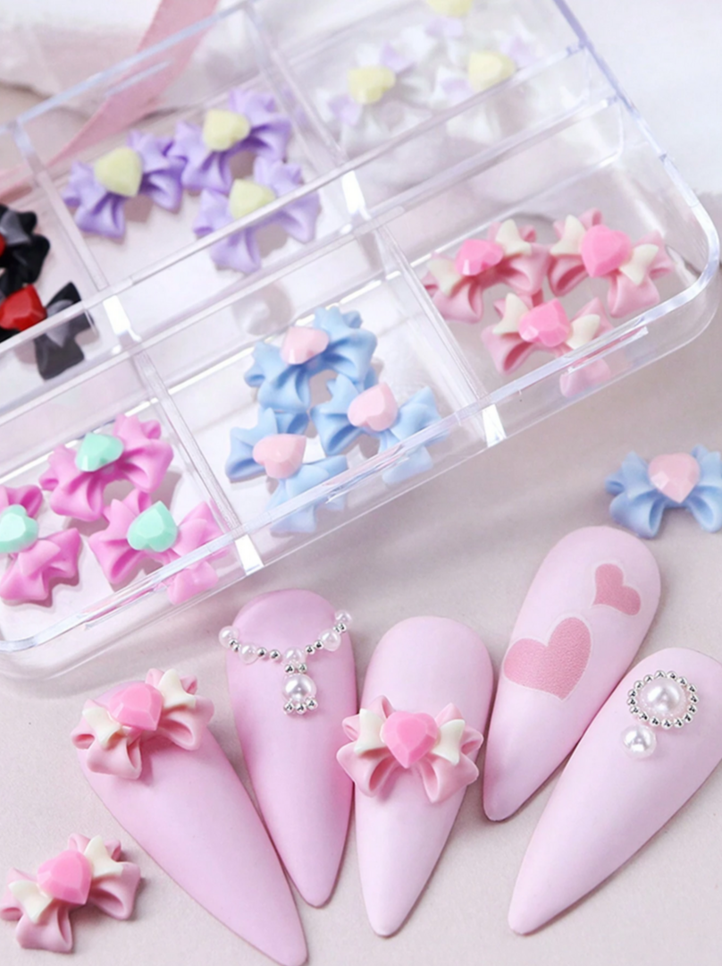 Nail Art Set Rasia, Bows 4