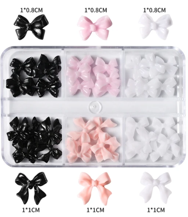 Nail Art Set Rasia, Bows 3