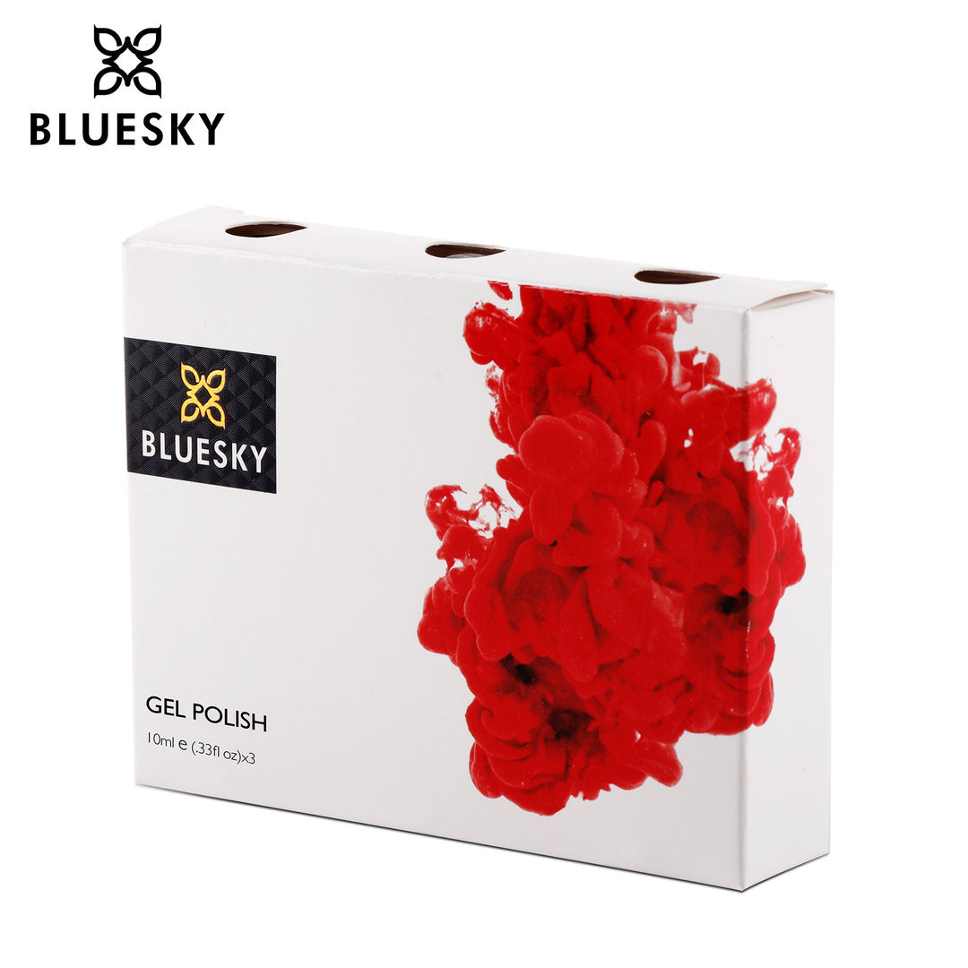 Bluesky Paketti Geelilakoille 3 x 10ml