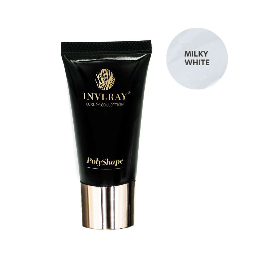 Inveray Luxury PolyShape Akrygeeli, Milky White