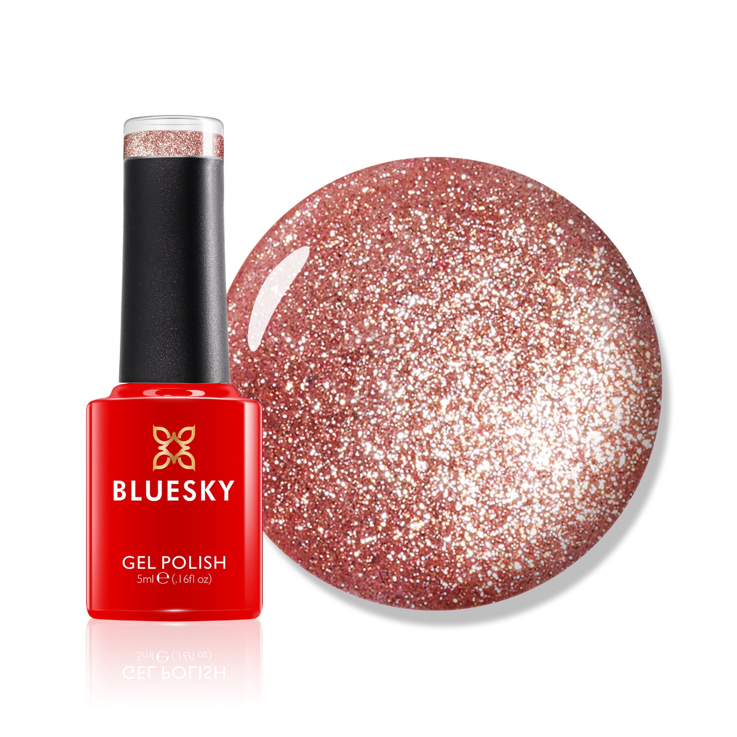 Bluesky Gel Polish, Rose Gold