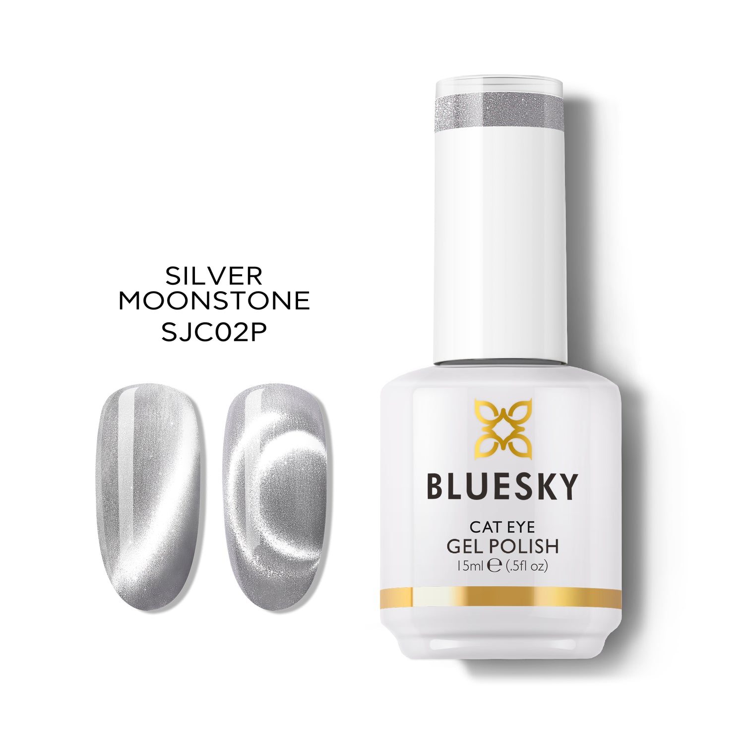 Bluesky Magneettigeelilakka, Silver Moonstone