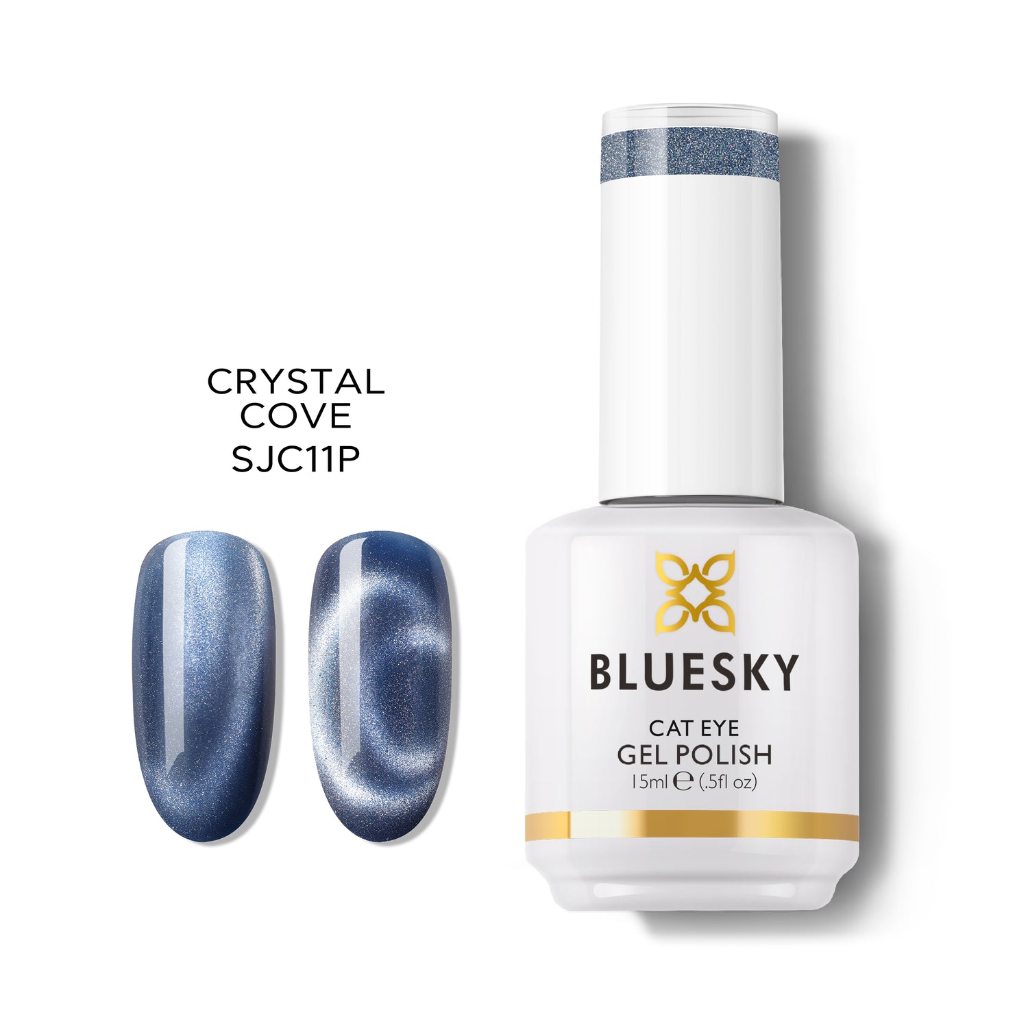 Bluesky Magnetic Gel Polish, Crystal Cove