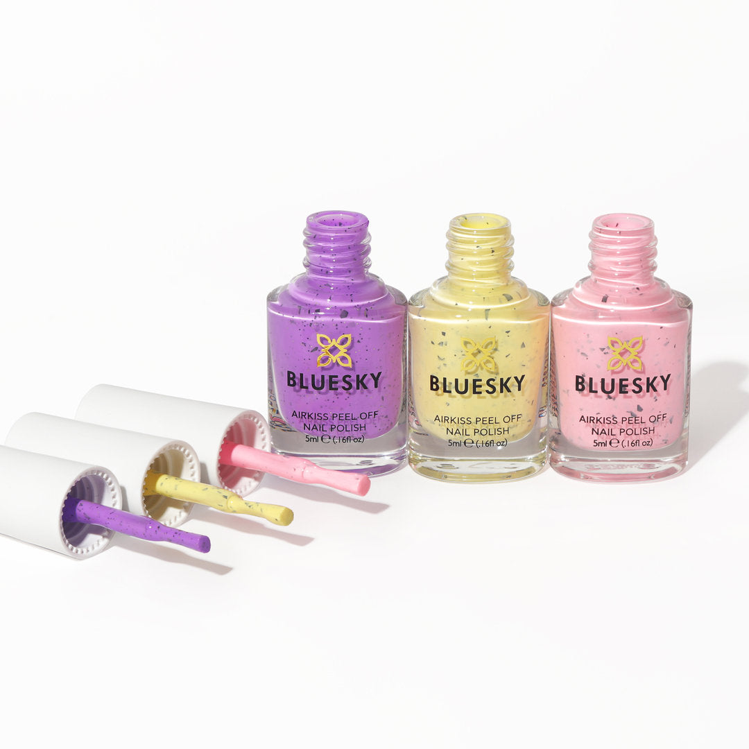 Bluesky Airkiss Peel Off Nail Polish Set, Speckled Eggs