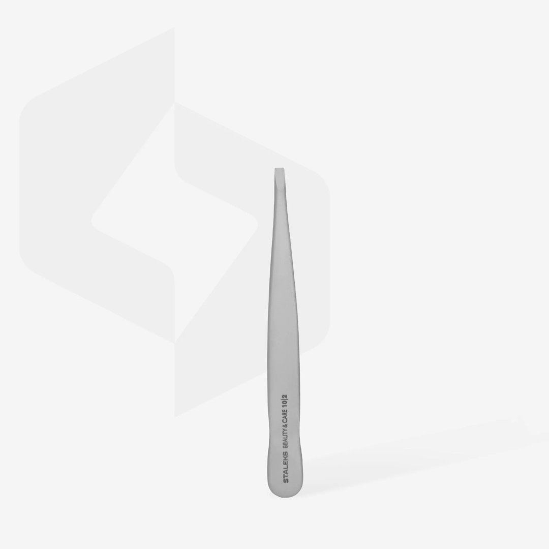 Staleks Pro Tweezers Beauty & Care 10 Pinsetit, Type 1, Straight TBC-10/2