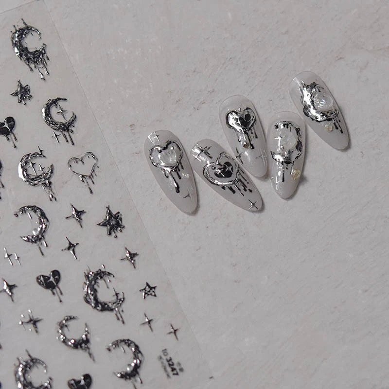 TOMONI Kynsitarrat, Silver Moon & Stars